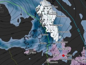 英国气象局发出大雪“警告”，预计英国几乎所有地区的气温将在几天内降至零下4摄氏度